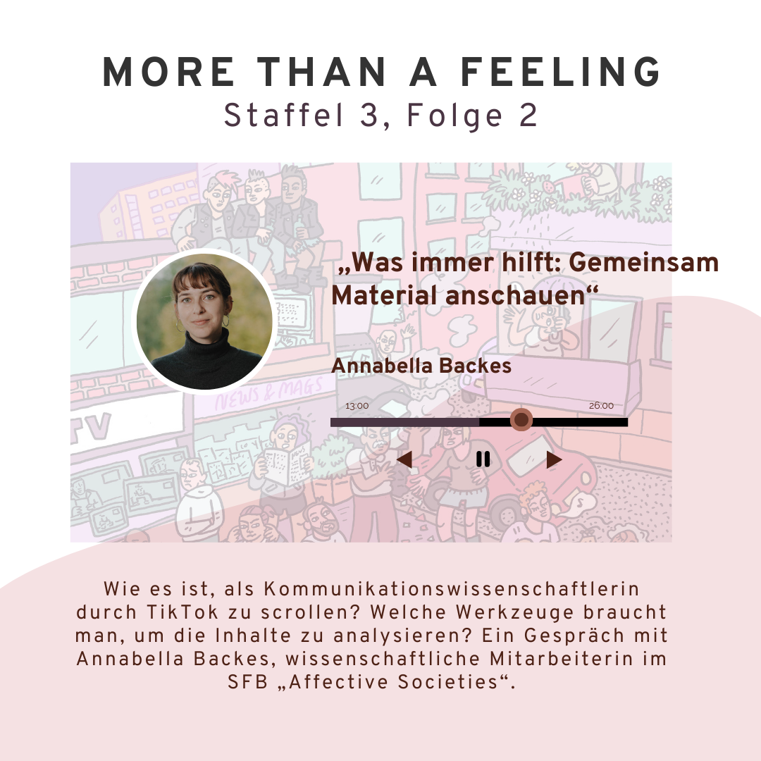 More than a Feeling: Gefühle und Gesellschaft